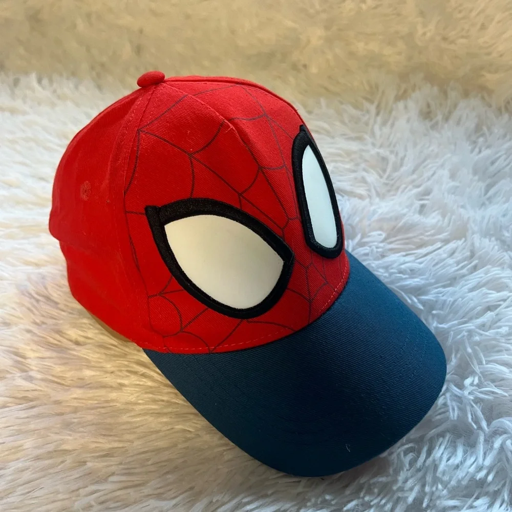 Marvel Spider-Man Red and Blue Kids Baseball Hat - Picture 5 of 7